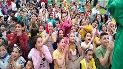 الشباب والرياضة ترسم البسمة على وجوه الأطفال خلال أيام عيد الفطر المبارك