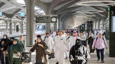 قطار الحرمين السريع ينقل أكثر من 818 ألف معتمر في رمضان