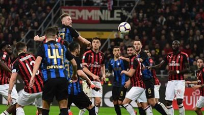 موعد ديربي ميلان وإنتر في نصف نهائي دوري الأبطال