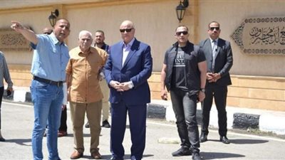 محافظ القاهرة يتفقد حديقة اللواء جمال محمد على بعد الانتهاء من إنشائها