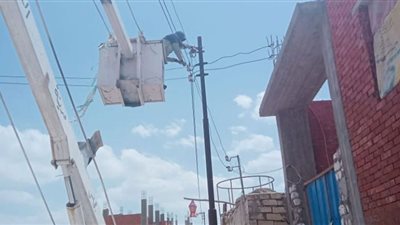 مركز ومدينة التل الكبير يواصل أعمال النظافة والإنارة العامة