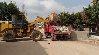 مركز ومدينة القصاصين الجديدة يواصل أعمال النظافة والإنارة العامة