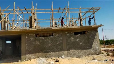 التصدِّي لحالتي تعد بالبناء بدون ترخيص بمدينة القنطرة غرب