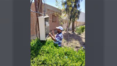 مركز مدينة فايد يواصل نشاطها اليوميِّ في قطاعات النظافة والإنارة العامة