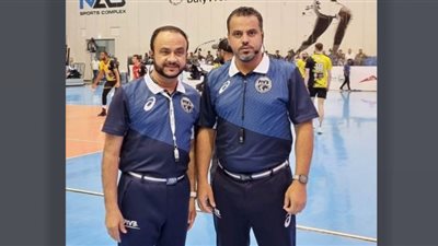 صافرة إماراتية لمواجهات الدور النهائي من بطولة كأس مصر للطائرة