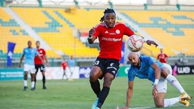 طلائع الجيش يتقدم علي المحلة في الشوط الأول بالدورى المصري