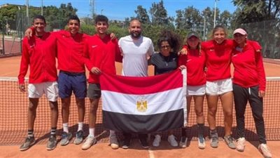 فراعنة التنس يتأهلون إلى ربع نهائي بطولة إفريقيا للناشئين