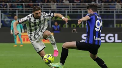 انتر ميلان يسقط يوفنتوس ويتاهل لنهائي كاس إيطاليا