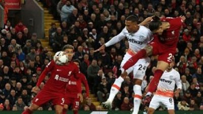 موعد مباراة ليفربول ووست هام في الدوري الإنجليزي والقنوات الناقلة