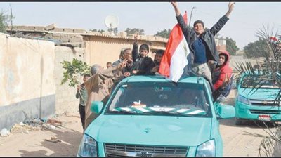 أهالى سيناء سعداء بتحريرها من الإرهاب الأسود