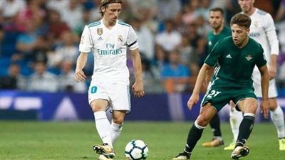 بث مباشر.. مباراة ريال مدريد و ريال بيتيس في الدوري الإسباني