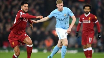 مشاهدة مباراة ليفربول ومانشستر سيتي (بث مباشر) في الدوري الإنجليزي ( يلا شوت )