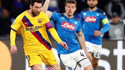 بث مباشر مباراة برشلونة ونابولي كورة لايف رابط يلا شوت kora star