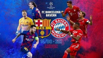 بث مباشر .. مباراة برشلونة وبايرن ميونخ بدوري أبطال أوروبا