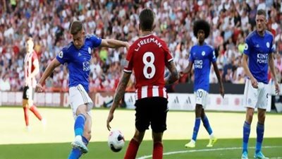 بث مباشر | مشاهدة مباراة ليستر سيتي وشيفيلد يونايتد في الدوري الانجليزي