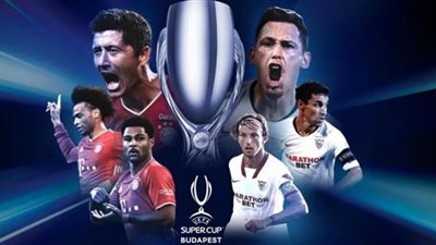 بث مباشر | مشاهدة مباراة بايرن ميونخ واشبيلية بنهائي كأس السوبر الأوروبي