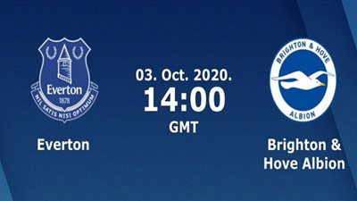 يلا شوت رابط مشاهدة إيفرتون وبرايتون بث مباشر في الدوري الإنجليزي 3-10-2020 بث مباشر مباراة إيفرتون وبرايتون اليوم السبت