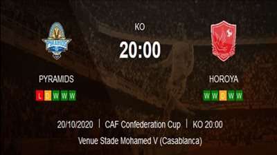 بث مباشر.. مشاهدة مباراة بيراميدز وحوريا كوناكري الغيني في كاس الكونفدرالية
