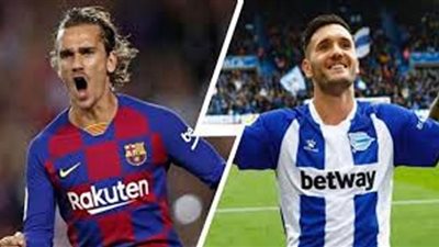 يلا شوت مشاهدة مباراة برشلونة وديبورتيفو ألافيس بث مباشر