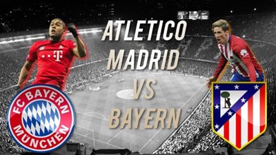 atletico de madrid vs bayern munich مشاهدة مباراة بايرن ميونخ واتلتيكو مدريد بث مباشر