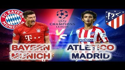 مشاهدة مباراة بايرن ميونخ واتلتيكو مدريد بث مباشر يوتيوب علي قناة بي ان سبورت BeIN Sport HD 1