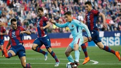 مشاهدة مباراة برشلونة وليفانتي بث مباشر اليوم الدوري الإسباني