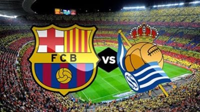 مشاهدة مباراة برشلونة وريال سوسيداد بث مباشر اليوم في الدوري الإنجليزي