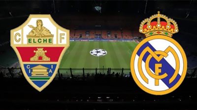 مشاهدة مباراة ريال مدريد وإلتشي بث مباشر اليوم 30/12/2020 | تابع لايف | الدوري الاسباني