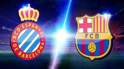 بث مباشر لمباراة برشلونة وإسبانيول