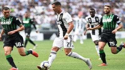 مشاهدة مباراة يوفنتوس وساسولو بث مباشر في الدوري الايطالي