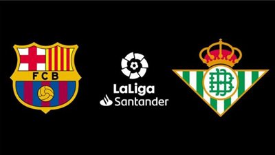 مشاهدة مباراة برشلونة وريال بيتيس بث مباشر اليوم في الدوري الإسباني
