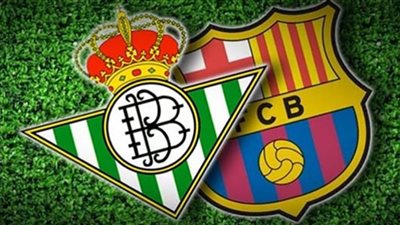 بث مباشر.. مباراة برشلونة وريال بيتيس في الدوري الاسبانى