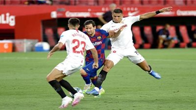 مشاهدة مباراة برشلونة واشبيلية الآن بث مباشر في كأس الملك