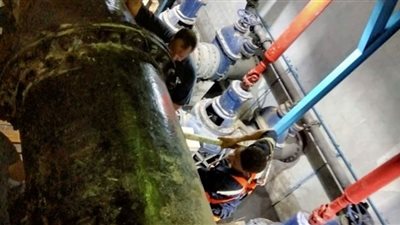 محافظ أسيوط يعلن انتهاء أعمال إصلاح خط طرد صرف صحي المحمودية