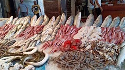 البلطي يقفز.. أسعار السمك بسوق العبور اليوم الخميس