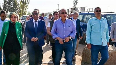 وزير الري يتفقَّدُ أعمال تطهير الترع بالمنوفية والاستعدادات لفترة أقصى الاحتياجات