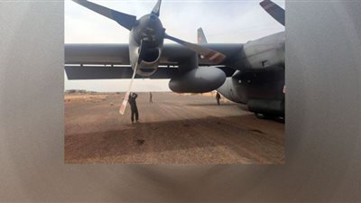 صور الطائرة التركية المُهاجمة في السودان.. رصاصات المتمردين استهدفت الموتور