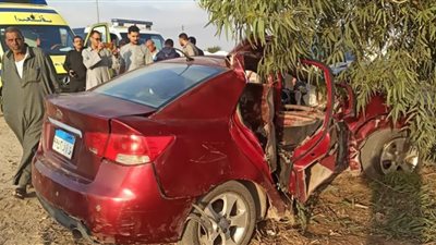 حادث تصادم ينهي حياة شخص وإصابة 3 آخرين في بالإسماعيلية