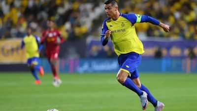كريستيانو رونالدو يسجل هدف النصر الأول أمام الرائد