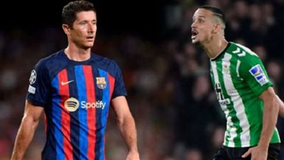 موعد مباراة برشلونة وريال بيتيس في الدوري الإسباني