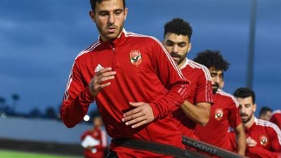 مران خفيف للاعبى الأهلي قبل مواجهة الرجاء
