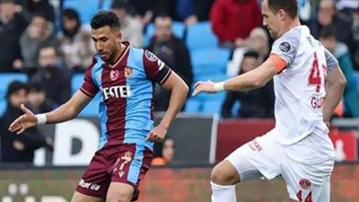 تريزيجيه يصنع هدفًا في خسارة طرابزون من قونيا سبور