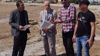 سكرتير بنى سويف يصطحب لجنة وزارتي الأوقاف والتنمية المحلية لمعاينة موقع إنشاء المسجد الجامع