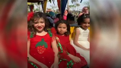 موكب أميرات الفراولة يجوب شوارع الإسماعيلية