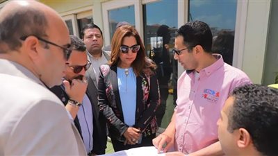 دمياط تتابع الأعمال الجارية بمشروع تطوير منطقة اللسان برأس البر