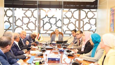 وزيرة البيئة تناقش مع سكرتير عام منظمة المدن الأفريقية التعاون الثنائي