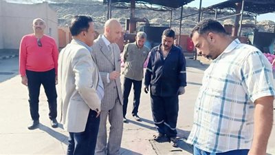 وكيل صحة الشرقية يتفقد سير العمل بمجمع المحارق بالخطارة