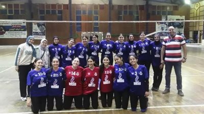 طائرة الصيد تهزم زهور التجمع ببطولة الجمهورية للناشئات