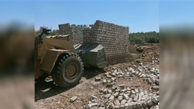 إزالة 68 حالة فى المرحلة الأولى من الموجة الــ21 لحملات إزالة التعديات