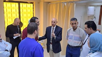 وكيل صحة الشرقية يطمئن على الخدمات المقدمة للمواطنين بمستشفى بلبيس المركزي